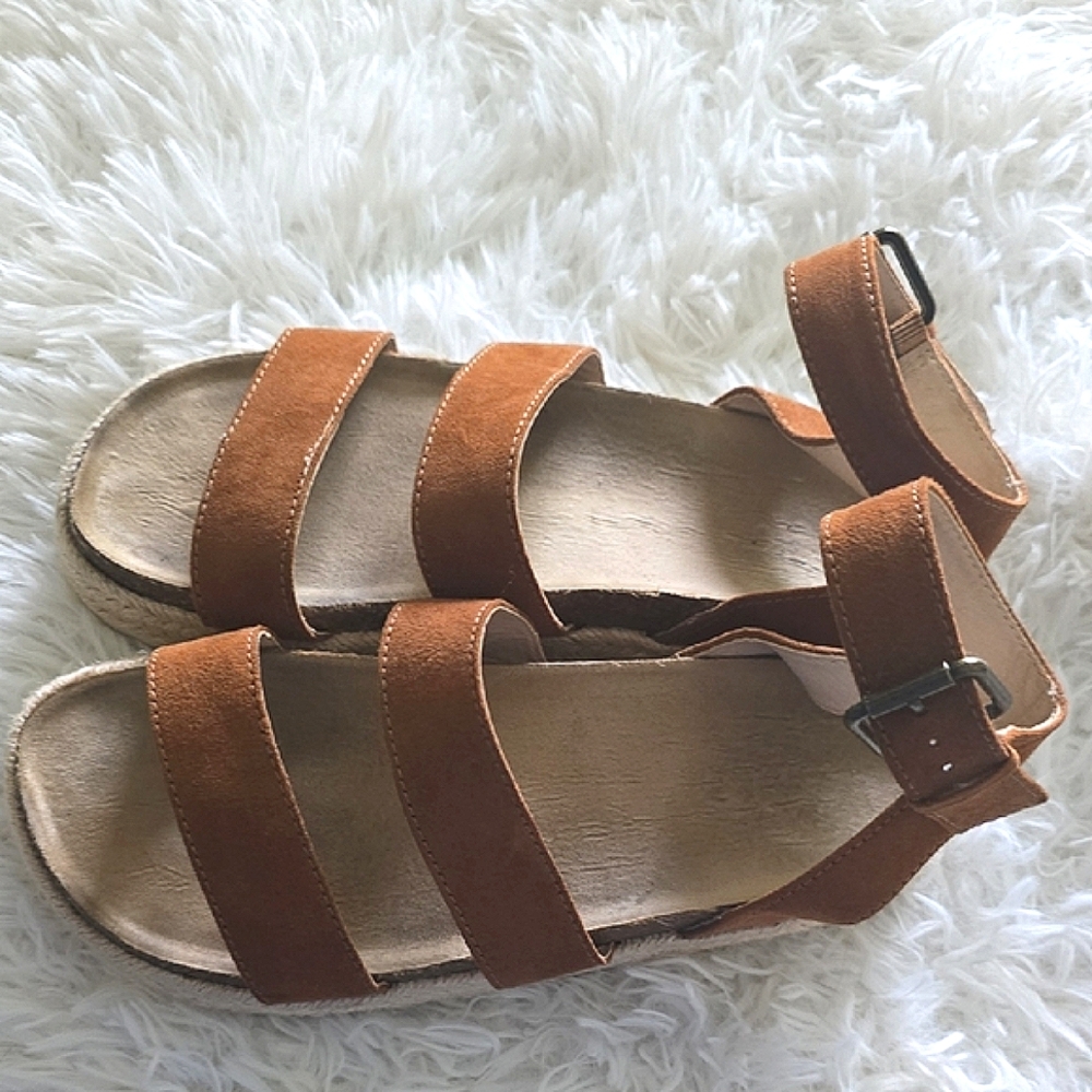 Brown Strappy Sandals